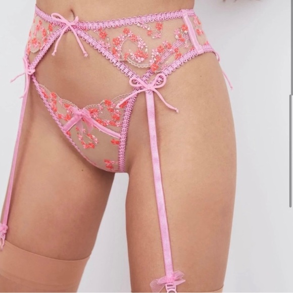 For Love & Lemons Love Bouquet Lingerie Set - Picture 5 of 14